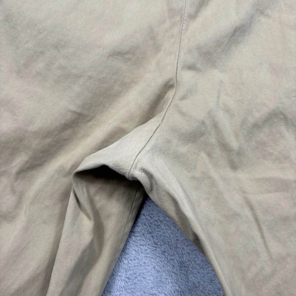 Zanella Parker Pants Men's 36x32 Khaki Made in Italy Cotton Stretch Flat Front*